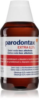 Parodontax Extra 0,2% vodica za usta protiv zubnog plaka i za zdrave desni bez alkohola
