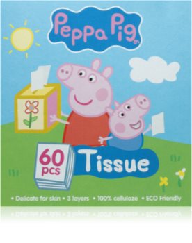 Peppa Pig Tissue бумажные салфетки