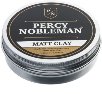 Percy Nobleman Matt Clay matující vosk na vlasy s jílem