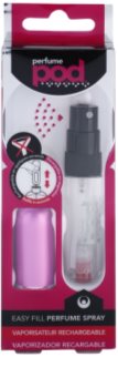 Perfumepod Pure napełnialny flakon z atomizerem unisex Hot Pink