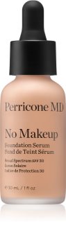 Perricone MD No Makeup Foundation Serum лек фон дьо тен за естествен вид