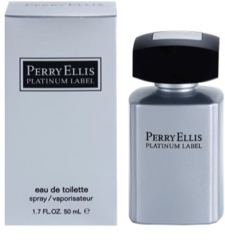 Perry Ellis Platinum Label Eau de Toilette para homens 50 ml
