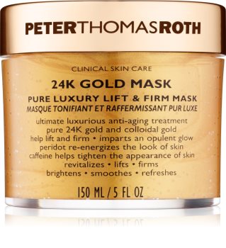 Peter Thomas Roth 24K Gold luksuzna učvrstitvena maska za obraz z učinkom liftinga