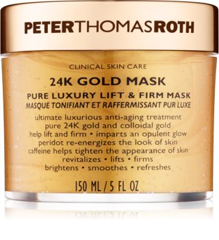 Peter Thomas Roth 24K Gold luxuosa máscara facial reafirmante com efeito lifting