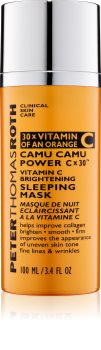Peter Thomas Roth Camu Camu Power C x 30™ máscara iluminadora de noite com vitamina C