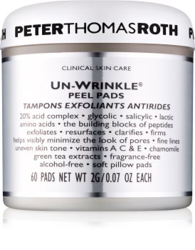 Peter Thomas Roth Un-Wrinkle esfoliante em disco de algodão