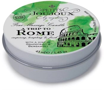 Petits JouJoux A Trip to Rome masážní svíčka