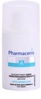 Pharmaceris A-Allergic&Sensitive Opti-Sensilium creme contorno de olhos antirrugas para pele sensível