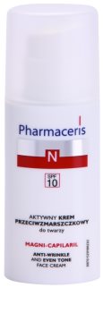 Pharmaceris N-Neocapillaries Magni-Capilaril creme antirrugas nutritivo SPF 10