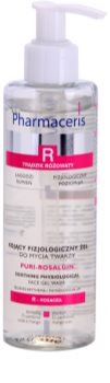Pharmaceris R-Rosacea Puri-Rosalgin gel limpiador calmante para pieles sensibles con tendencia a las rojeces