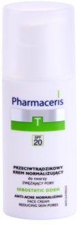 Pharmaceris T-Zone Oily Skin Sebostatic Day crème de jour anti-pores dilatés pour peaux à problèmes, acné