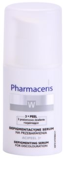 Pharmaceris W-Whitening Acipeel 3x sérum corretor clareador antimanchas com vitamina C
