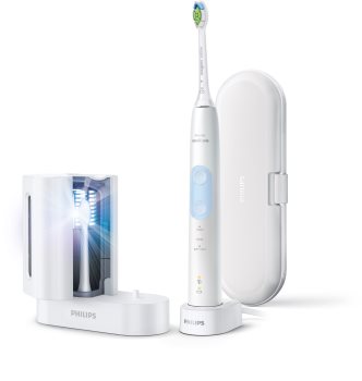 Philips Sonicare ProtectiveClean Gum Health White HX6859/68 periuță de dinți electrică cu dezinfectant UV