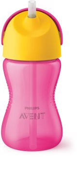 Philips Avent Cup with Straw Tasse mit flexiblem Strohhalm