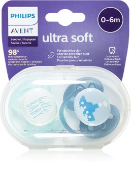 Philips Avent Soother Ultra Soft 0 - 6 m cumi