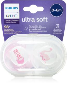 Philips Avent Soother Ultra Soft 0 - 6 m cumi