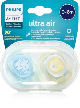 Philips Avent Soother Ultra Air 0-6 m Schnuller