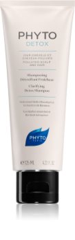Phyto Detox Puhdistava Hiustenpesuaine Hiuksille, Jotka Altistuvat Ilman Saasteille
