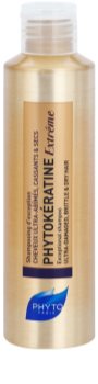 Phyto Phytokératine Extrême champú renovador para cabello quebradizo y maltratado