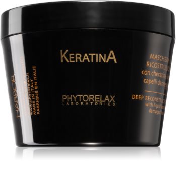 Phytorelax Laboratories Keratina maschera alla keratina per il trattamento dei capelli rovinati
