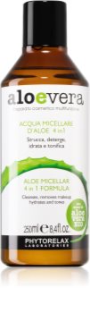 Phytorelax Laboratories Aloe Vera reinigendes Mizellenwasser zum Abschminken mit Aloe Vera