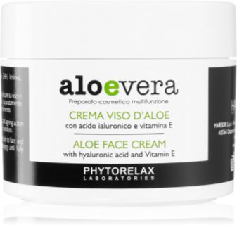 Phytorelax Laboratories Aloe Vera защитен крем за лице с алое вера