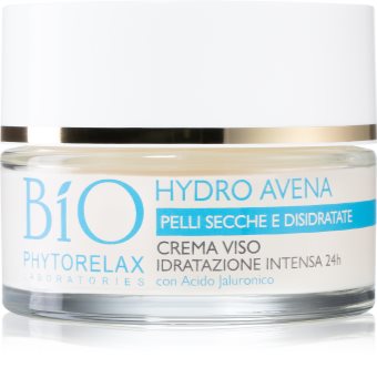 Phytorelax Laboratories Bio Hydro Avena cremă intens hidratantă 24 de ore