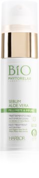 Phytorelax Laboratories Bio Sebum Aloe Vera изглаждащ серум за намаляване несъвършенствата на кожата с алое вера