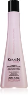 Phytorelax Laboratories Keratin Color šampon pro poškozené barvené vlasy s keratinem