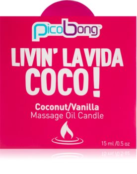 Pico Bong Massage Oil Candle Bougie de massage