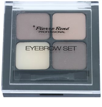 Pierre René Eyes Eyebrow paleta para maquilhagem de sobrancelhas