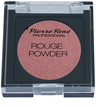 Pierre René Face blush e sombras em um