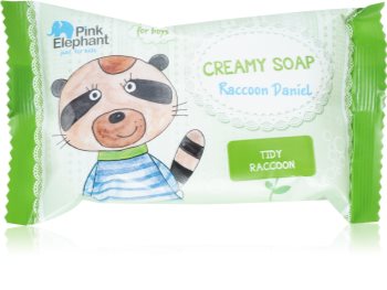 Pink Elephant Boys Bar Soap for Kids