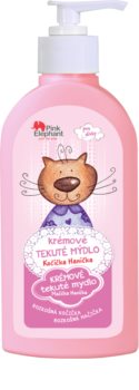 Pink Elephant Girls Cream Liquid Soap for Kids