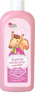 Pink Elephant Girls shampoing et après-shampoing 2 en 1 pour enfant