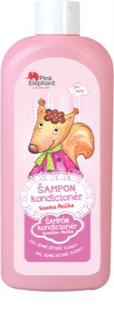 Pink Elephant Girls Shampoo und Conditioner 2 in 1 für Kinder