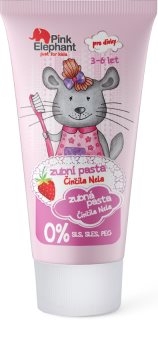 Pink Elephant Girls Tandpasta voor Kinderen