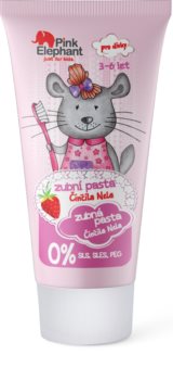Pink Elephant Girls Toothpaste for Kids