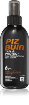 Piz Buin Tan & Protect lengvas apsaugos nuo saulės purškiklis SPF 6