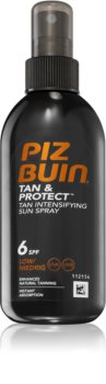 Piz Buin Tan & Protect Let solspray SPF 6