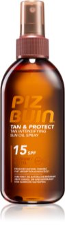 Piz Buin Tan & Protect защитно масло за интензивен загар