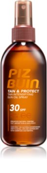 Piz Buin Tan & Protect įdegį spartinantis apsaugos nuo saulės aliejus SPF 30