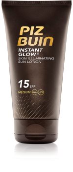 Piz Buin Instant Glow rozjasňující krém na opalování SPF 15