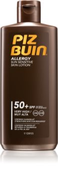 Piz Buin Allergy лосион за загар за чувствителна кожа SPF 50