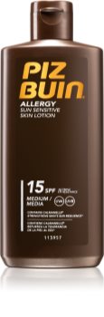 Piz Buin Allergy mléko na opalování pro citlivou pokožku SPF 15