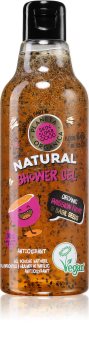 Planeta Organica Organic Passion Fruit & Basil Seeds gel douche énergisant