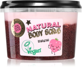 Planeta Organica Organic Strawberry & Chia Seeds piling za njegu tijela