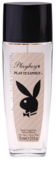 Playboy Play It Lovely desodorizante vaporizador para mulheres 75 ml