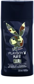 Playboy Play it Wild gel de ducha para hombre