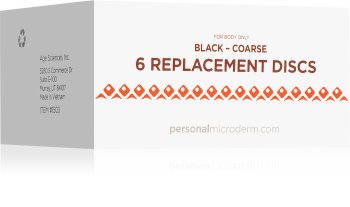 PMD Beauty Replacement Discs Black Coarse náhradní mikrodermabrazivní disky
